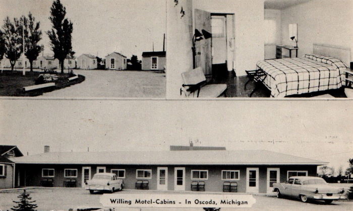 Aspen Motor Inn (Willing Motel) - Vintage Postcard (newer photo)